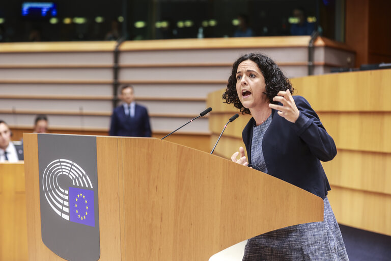 EP Mini-Plenary Session - The EU's response to the Israeli government's plan to seize the Gaza Strip, ensuring effective humanitarian support and the liberation of hostages