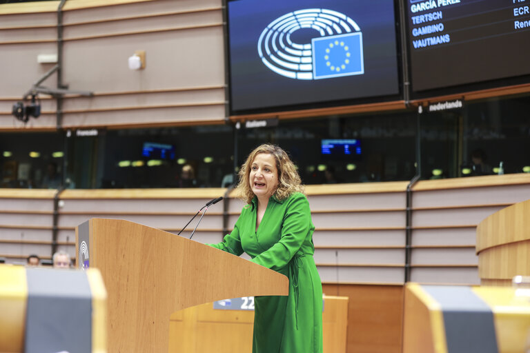 EP Mini-Plenary Session - The EU's response to the Israeli government's plan to seize the Gaza Strip, ensuring effective humanitarian support and the liberation of hostages