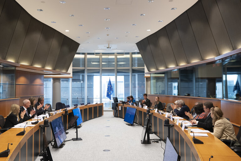 Valokuva 22: European Parliament Former Members Association - New Management Committee meeting