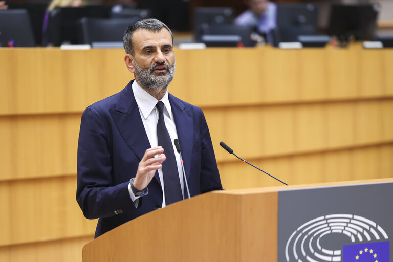 Foto 41: EP Mini-Plenary Session - Amending the EU Regulation 2023/965 as regards simplifying and strengthening the Carbon Border Adjustment Mechanism