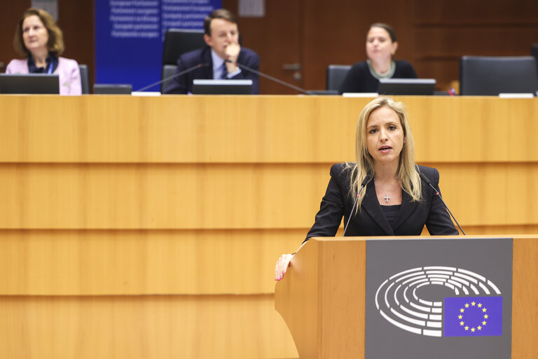 Foto 27: EP Mini-Plenary Session - Amending the EU Regulation 2023/965 as regards simplifying and strengthening the Carbon Border Adjustment Mechanism