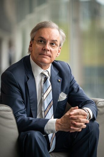Suriet 14: Serban Dimitree STURDZA in the EP in Brussels.