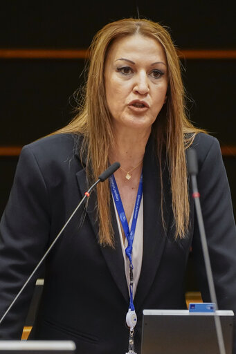 Foto 5: EP Mini-Plenary Session - Deliberations of the Committee on Petitions in 2023