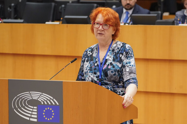 Foto 16: EP Mini-Plenary Session - Deliberations of the Committee on Petitions in 2023