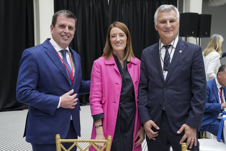 Fotografie 9: Roberta METSOLA, EP President adresses at the Spring 2025 NATO Parliamentary Assembly