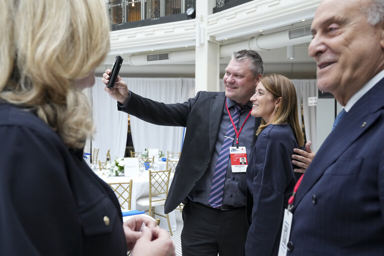 Fotografie 3: Roberta METSOLA, EP President adresses at the Spring 2025 NATO Parliamentary Assembly