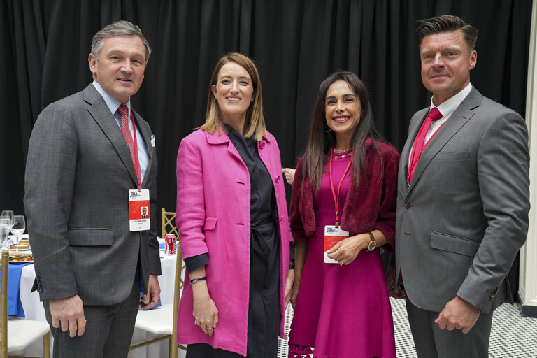 Fotografie 11: Roberta METSOLA, EP President adresses at the Spring 2025 NATO Parliamentary Assembly