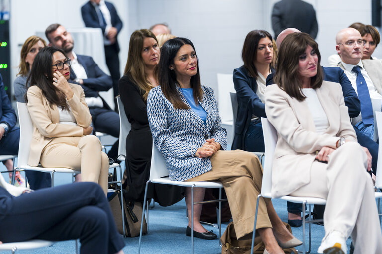 Official visit by Roberta METSOLA, EP President to Italy - Visit to the Tecnopolo Bologna CNR, Supercomputer Leonardo and European Centre for Medium-Range Weather Forecasts
