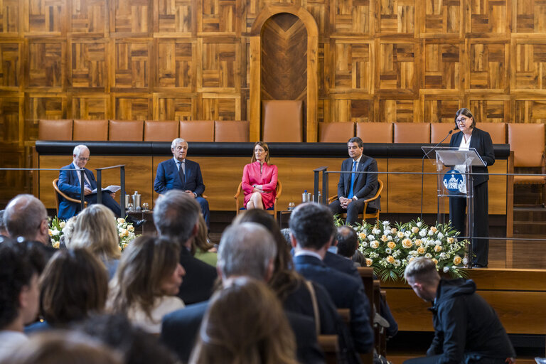 Official visit by Roberta METSOLA, EP President to Italy - Q&A Session with Students Europe: Open questions for a Common future, at the Università Cattolica of Milan