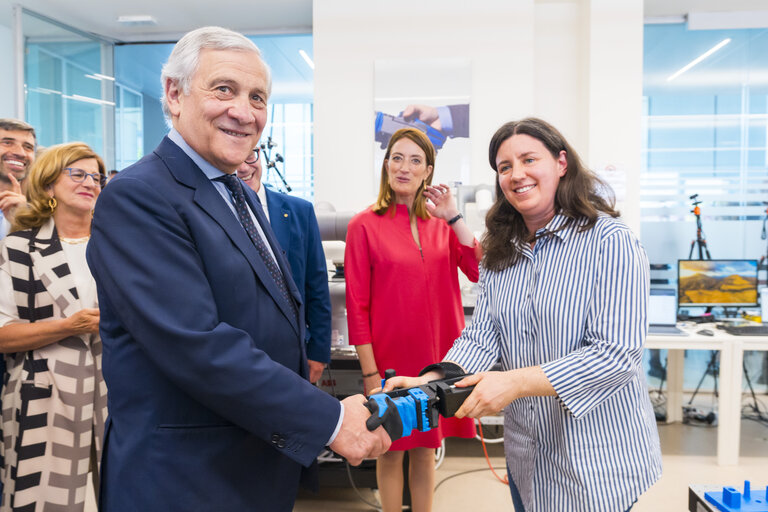 Official visit by Roberta METSOLA, EP President to Italy - Visit to Kilometro Rosso innovation district in Bergamo