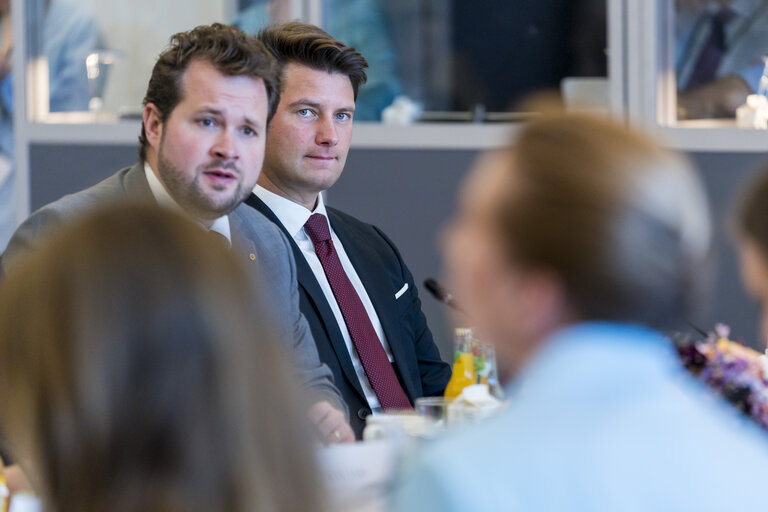 Photo 15: EP Conference of Presidents meets with the incoming Danish Presidency of the Council - Meeting with Meeting with Mette FREDERIKSEN, Danish Prime Minister and Danish Government