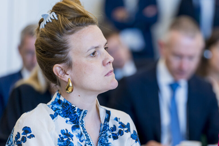 Photo 14: EP Conference of Presidents meets with the incoming Danish Presidency of the Council - Meeting with Meeting with Mette FREDERIKSEN, Danish Prime Minister and Danish Government