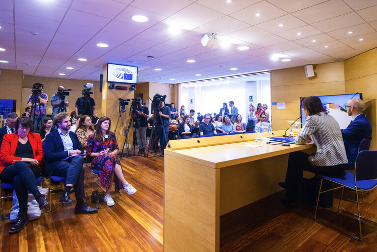 HOUS committee delegation mission to Barcelona - Press conference