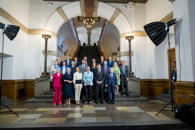 Photo 4: EP Conference of Presidents meets with the incoming Danish Presidency of the Council - Meeting with Meeting with Mette FREDERIKSEN, Danish Prime Minister and Danish Government