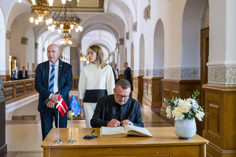 EP Conference of Presidents meets with the incoming Danish Presidency of the Council - Meeting with Søren GADE, Speaker of the Danish Parliament, and members of political groups of the Danish Parliament