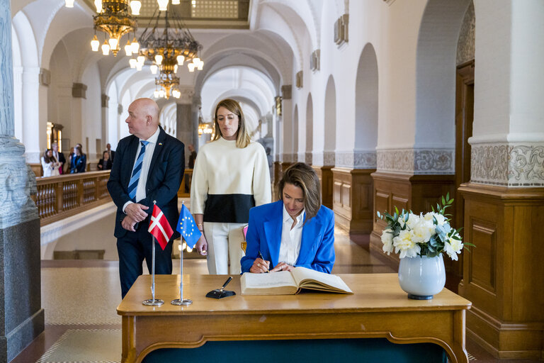 EP Conference of Presidents meets with the incoming Danish Presidency of the Council - Meeting with Søren GADE, Speaker of the Danish Parliament, and members of political groups of the Danish Parliament