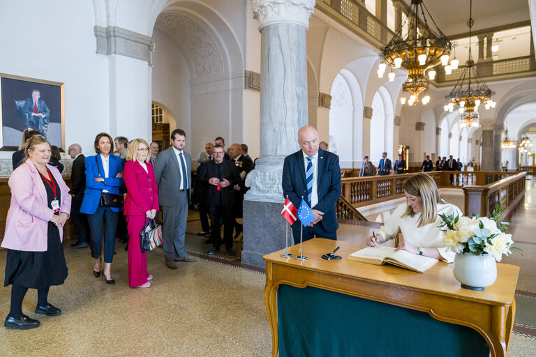 EP Conference of Presidents meets with the incoming Danish Presidency of the Council - Meeting with Søren GADE, Speaker of the Danish Parliament, and members of political groups of the Danish Parliament