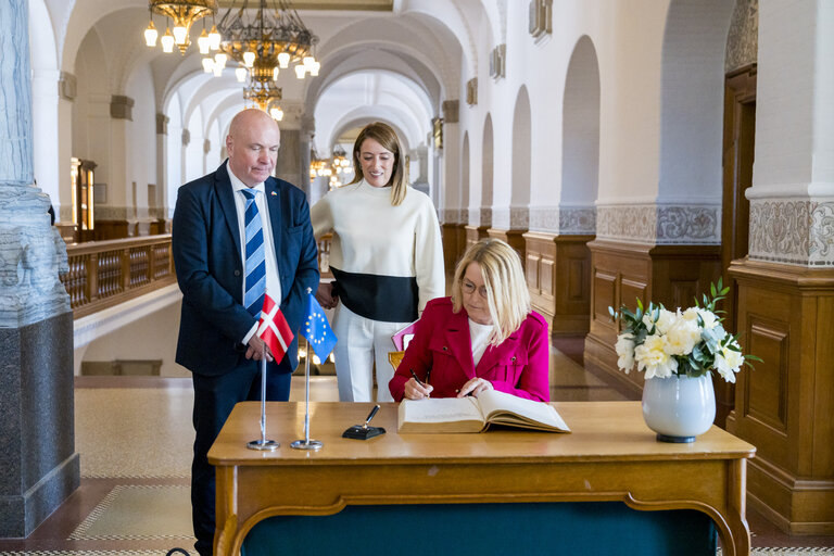 EP Conference of Presidents meets with the incoming Danish Presidency of the Council - Meeting with Søren GADE, Speaker of the Danish Parliament, and members of political groups of the Danish Parliament