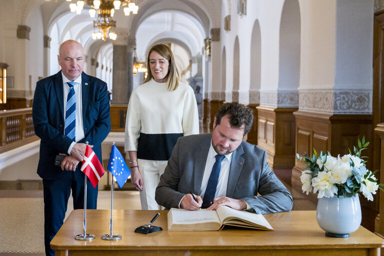 EP Conference of Presidents meets with the incoming Danish Presidency of the Council - Meeting with Søren GADE, Speaker of the Danish Parliament, and members of political groups of the Danish Parliament