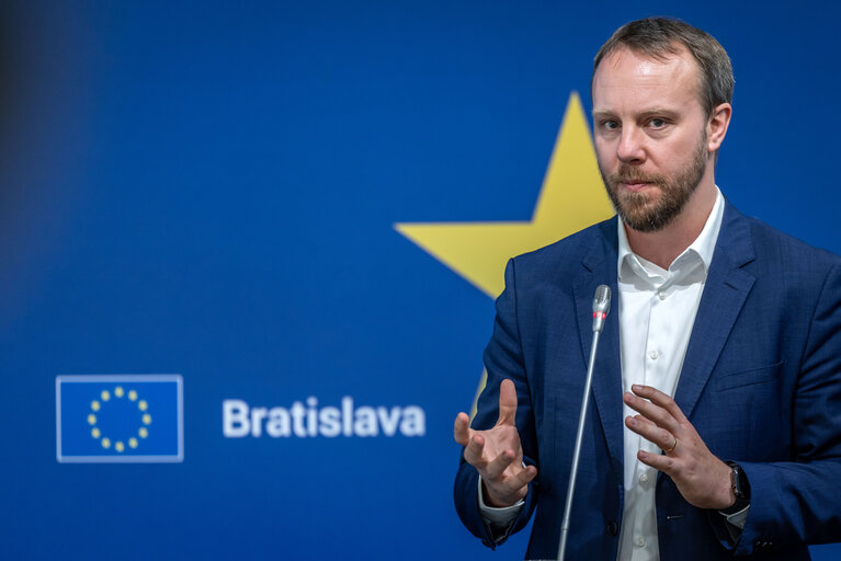 Foto 1: LIBE DRFMG rule of law mission to Bratislava, Slovakia