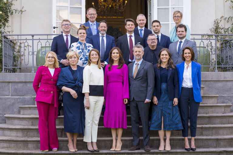 EP Conference of Presidents meets with the incoming Danish Presidency of the Council - Audience with His Majesty King Frederik X of Denmark and Her Majesty Queen Mary Elizabeth of Denmark