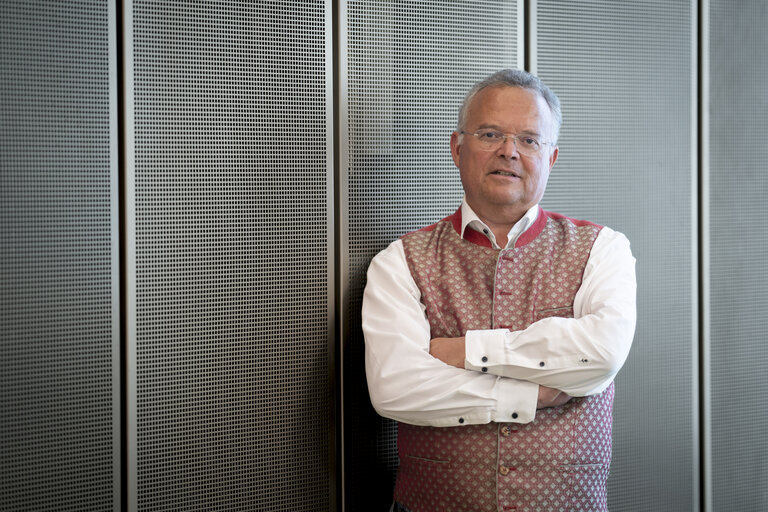 Gerald HAUSER in the EP in Brussels