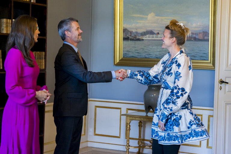 EP Conference of Presidents meets with the incoming Danish Presidency of the Council - Audience with His Majesty King Frederik X of Denmark and Her Majesty Queen Mary Elizabeth of Denmark
