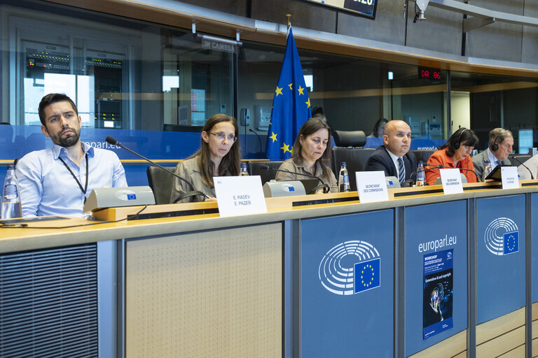 Photo 2: JURI - Policy Department presentation of the study and Workshop on Generative AI and Copyright