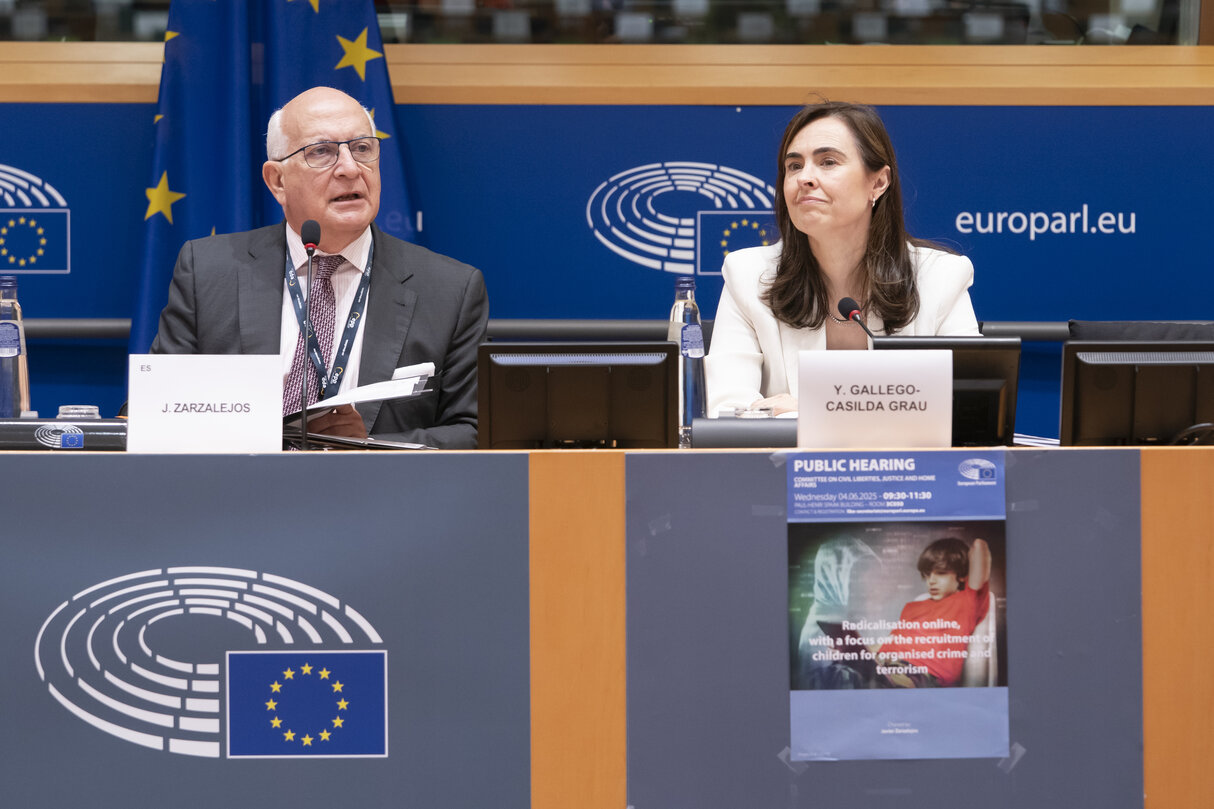 LIBE - Radicalisation online, with a focus on the recruitment of children for organised crime and terrorism