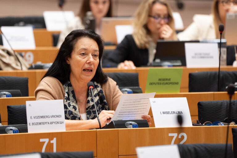 LIBE.- Exchange of views with the Commissioner for Democracy, Justice, the Rule of Law and Consumer Protection, Michael McGrath, in the framework of the Structured Dialogue