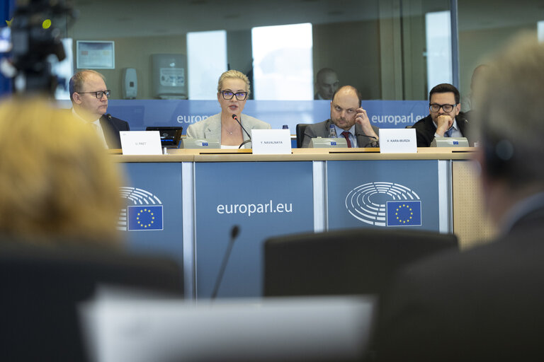 Photo 45: AFET - Exchange of views with representatives of the Russian democratic opposition on the EU support to Russian pro-democratic forces in the new geopolitical context