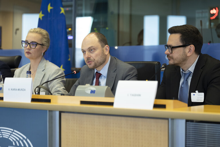 Photo 34: AFET - Exchange of views with representatives of the Russian democratic opposition on the EU support to Russian pro-democratic forces in the new geopolitical context