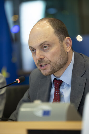 Photo 36: AFET - Exchange of views with representatives of the Russian democratic opposition on the EU support to Russian pro-democratic forces in the new geopolitical context