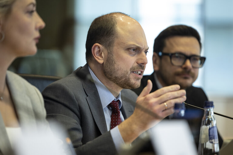 Photo 32: AFET - Exchange of views with representatives of the Russian democratic opposition on the EU support to Russian pro-democratic forces in the new geopolitical context
