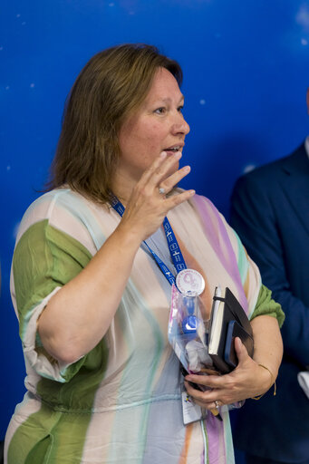 Fotagrafa 11: Roberta METSOLA, EP President visits Queen Fabiola Children's University Hospital on International Day of Play