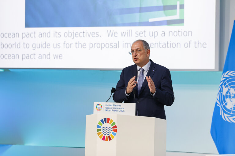 Foto 43: ENVI PECH DEVE  Delegation the 3rd United Nations Ocean Conference (UNOC) in Nice