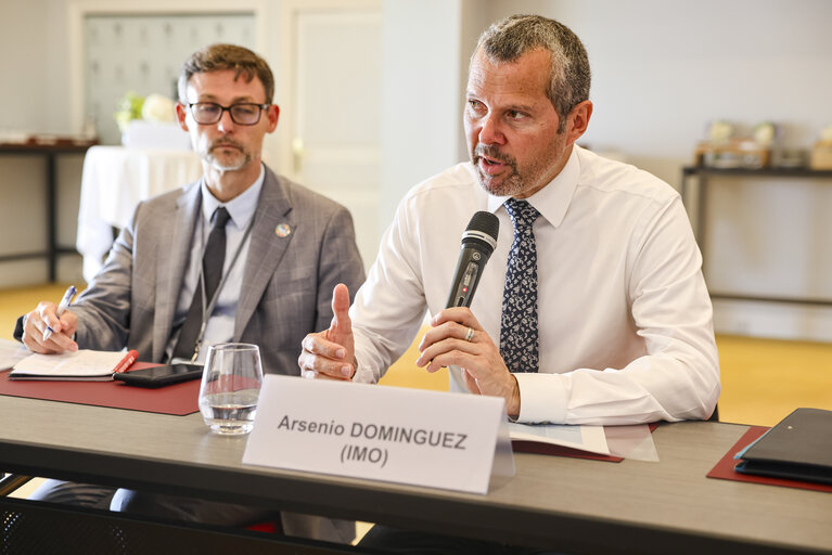 Foto 13: ENVI PECH DEVE  Delegation the 3rd United Nations Ocean Conference (UNOC) in Nice