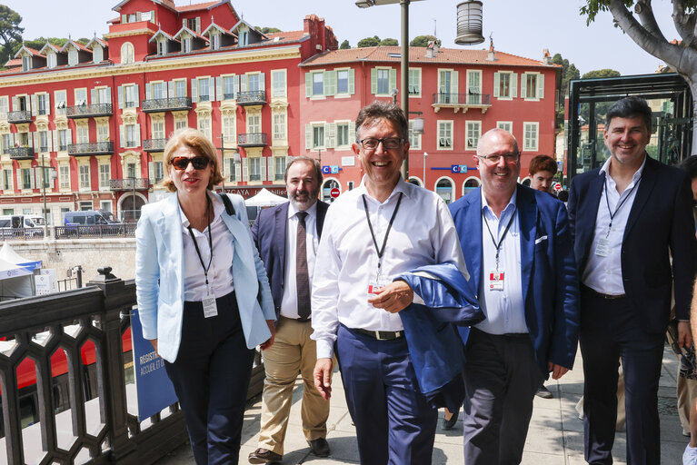 Foto 39: ENVI PECH DEVE  Delegation the 3rd United Nations Ocean Conference (UNOC) in Nice
