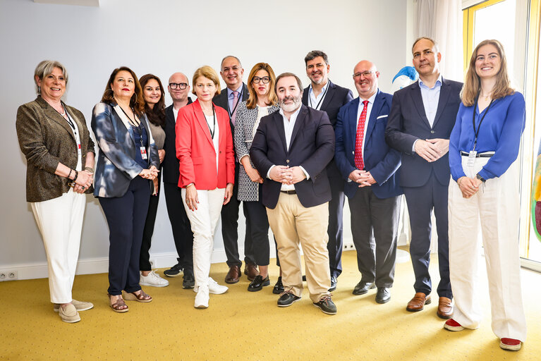 Foto 15: ENVI PECH DEVE  Delegation the 3rd United Nations Ocean Conference (UNOC) in Nice