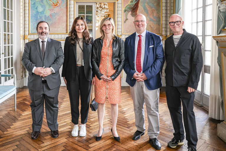 Foto 19: ENVI PECH DEVE  Delegation the 3rd United Nations Ocean Conference (UNOC) in Nice