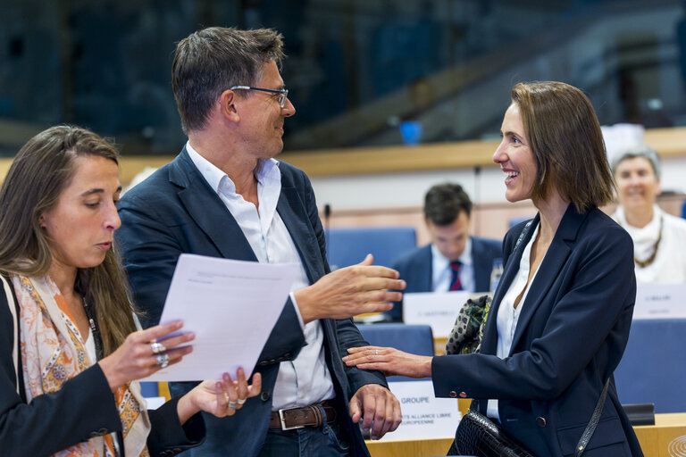 Meeting of the EP Conference of Presidents with Maroš ŠEFČOVIČ, Executive Vice-President of the European Commission in charge of the European Green Deal, Interinstitutional Relations and Foresight
