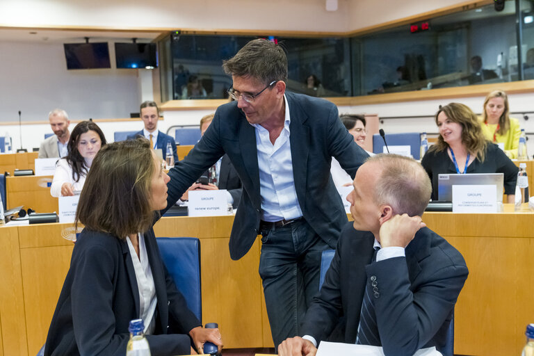 Meeting of the EP Conference of Presidents with Maroš ŠEFČOVIČ, Executive Vice-President of the European Commission in charge of the European Green Deal, Interinstitutional Relations and Foresight