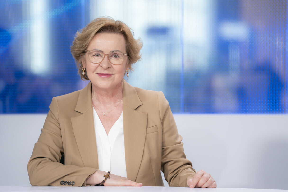 Jadwiga WIŚNIEWSKA in the EP in Brussels