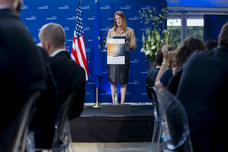 Annual Gala 2025 of the American Chamber of Commerce to the European Union - Keynote speech by Roberta METSOLA, EP President