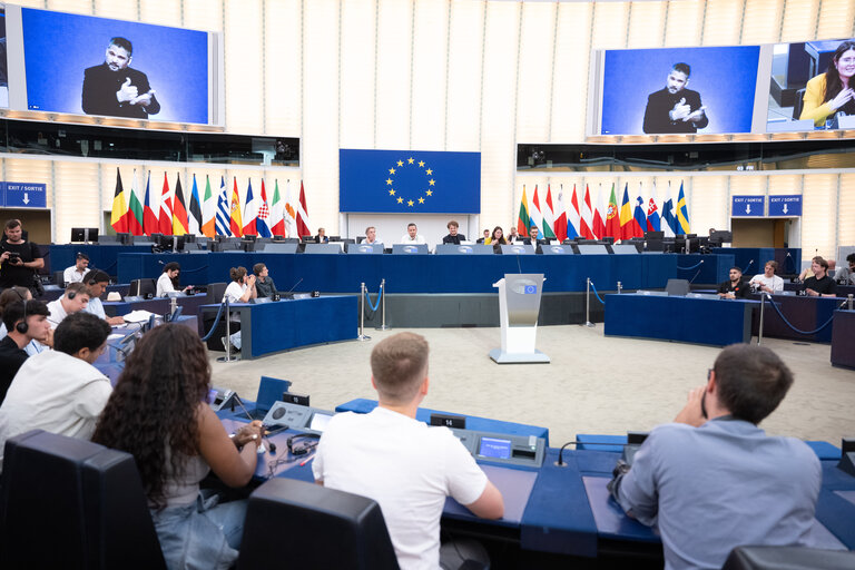 Billede 46: European Youth Event (EYE 2025) - Panels, interactive workshops and activities