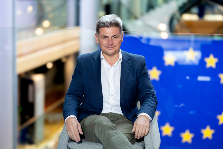 Nikolas FARANTOURIS in the EP in Strasbourg