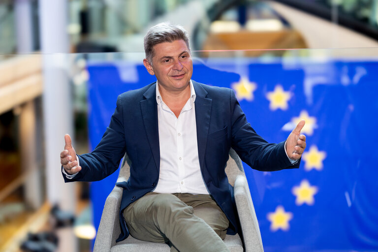 Nikolas FARANTOURIS in the EP in Strasbourg