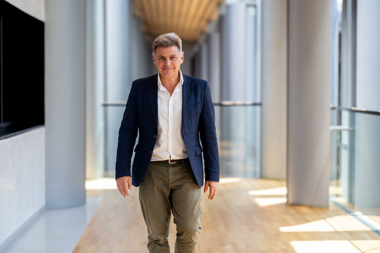 Nikolas FARANTOURIS in the EP in Strasbourg