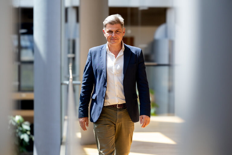 Nikolas FARANTOURIS in the EP in Strasbourg