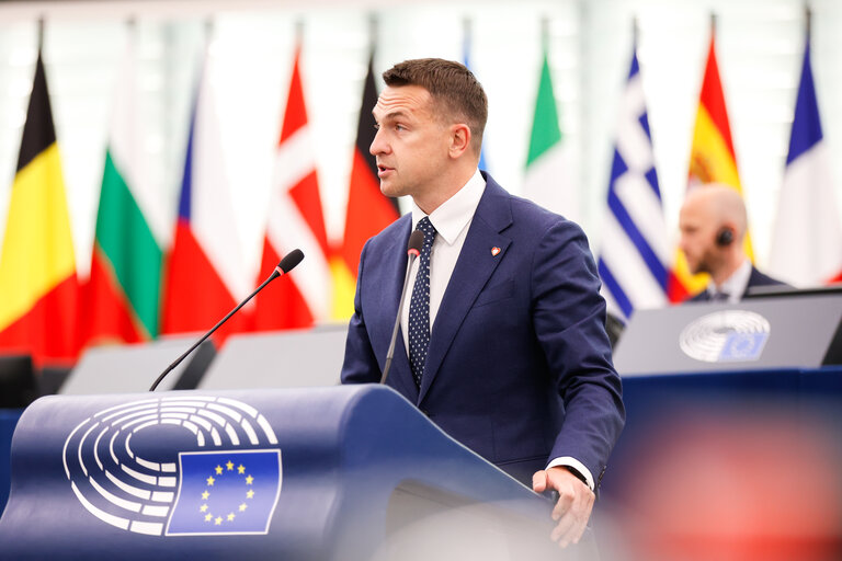 Valokuva 33: EP Plenary session - State of play and follow-up two years after the PEGA recommendations and the illegal use of spyware